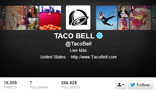 Taco Bell Twitter Header